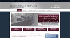 Desktop Screenshot of pbalawfirm.com